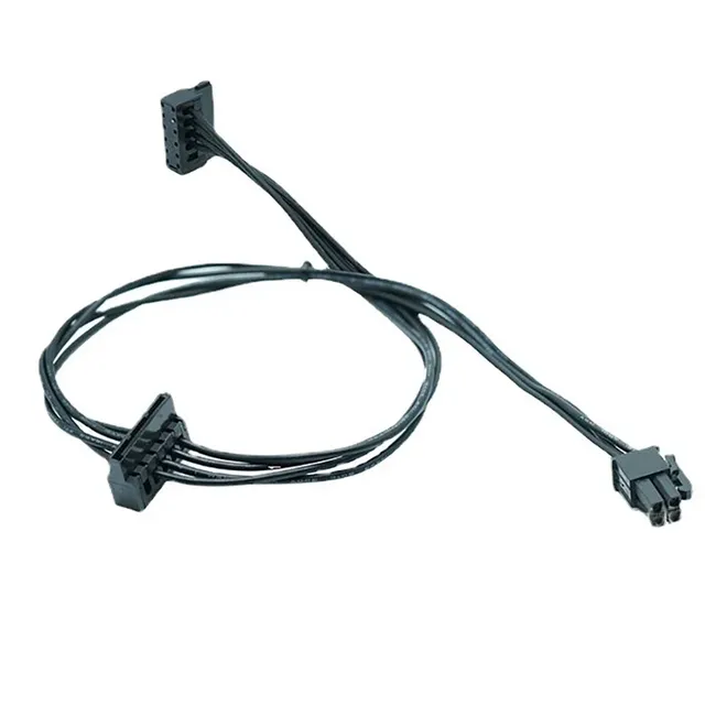 15pin SATA to 4pin SATA SSD Power Splitter Cable with 3A Fast Charging for Computers Braid Shielding PVC Jacket