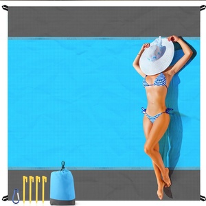 Manta <span class=keywords><strong>de</strong></span> Picnic Impermeable y Antiarena Baichuang, Secado Rápido, Accesorio para <span class=keywords><strong>Playa</strong></span>, Tamaño Adulto, para Campamento y Viajes <span class=keywords><strong>de</strong></span> Verano - Product Image 5
