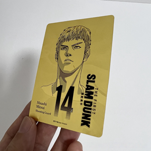 Tarjetas de Anime Slam <span class=keywords><strong>Dunk</strong></span>, Resistentes al Agua, con Lámina Dorada, para Fanáticos del Juego, con Función Magnética, Impresión Digital - Product Image 3