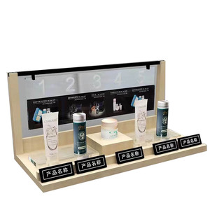 <strong>Display</strong> Rack for Cosmetics Makeup and Perfume Stand Skincare Product Shelf <strong>Retail</strong> Store Vietnam Wholesale Custom DSP <strong>Frame</strong> - Product Image 1
