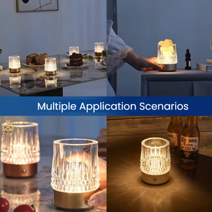 Nordic Night Light Romantische Sfeer Luxe Moderne Decoratieve Slaapkamer Bed Hotel Draadloze Draagbare Oplaadbare Tafellamp - Product Image 5