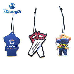 Désodorisant de voiture de luxe personnalisé de haute qualité Aromathérapie promotionnelle absorbant les odeurs fabriquée à partir de papier durable - Product Image 2