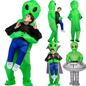 Disfraz Inflable de Extraterrestre, Divertido y Popular, con Tecnología de Costura y Diseño Personalizado para Festivales y Eventos, Material de Poliéster - Product Image 4