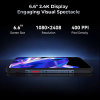   WP35 Pro 6.6" 12GB+512GB 32MP+64MP 11000mAh Cargador Rápido de 33W Doble SIM Android NFC Versión Global Teléfono Móvil Resistente