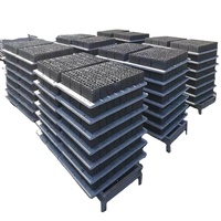 Palettes GMT à longue durée de vie pour machine à fabriquer des briques, supportant des tonnes de poids