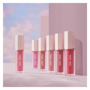 Etiqueta privada vegana de alto pigmento <span class=keywords><strong>tinte</strong></span> de mejillas rubor Rosa impermeable rubor líquido para tono de piel clara cara Mineral personalizada - Product Image 4