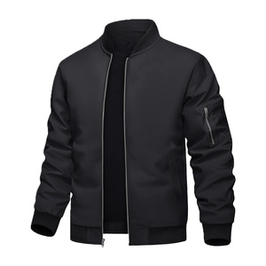 Veste bomber d'hiver pour homme Prime Layer, style vintage, chaleur élégante, coupe ajustée, respirante, écologique, polyvalente, prête pour l'extérieur, quotidienne - Product Image 4