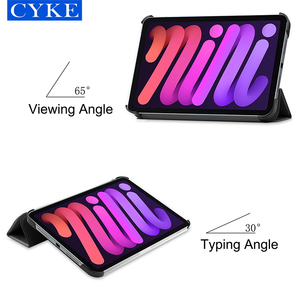 CYKE-Funda de cuero Pu <span class=keywords><strong>Para</strong></span> tableta de 6 generación, carcasa protectora de 8,3 pulgadas <span class=keywords><strong>Para</strong></span> <span class=keywords><strong>Ipad</strong></span> <span class=keywords><strong>Mini</strong></span> 6 2021 8,3 - Product Image 3
