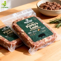 Sachets sous vide personnalisés imprimés haute barrière stérilisables de qualité alimentaire pour aliments frais pour chiens, sachets rétractables pour aliments humides pour animaux de compagnie