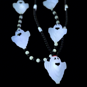 RICHSHINING 2025 fantasma colore arcobaleno multimodale lampeggiante sillaba LED collana per rave EDM Concertsv - Product Image 1