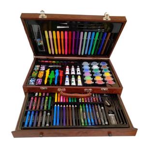 Luxurious Art Set, Drawing Kit with Crayon, Oil Pastel, <b>Colored</b> <b>Pencil</b>, Watercolor Cake, Sketch Pen and Pad - Product Image 4