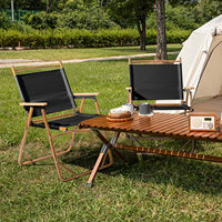 Chaise pliante moderne en aluminium léger pour le camping, la plage, les repas et l'école - Pliable et pratique