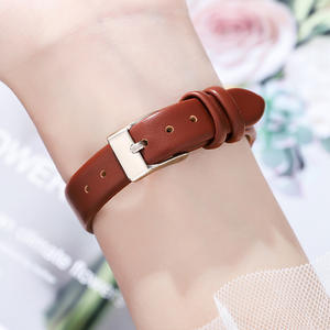 Luxury Crystal <b>Watches</b> Student Leather Strap <b>Quartz</b> <b>Watches</b> Wholesale - Product Image 3