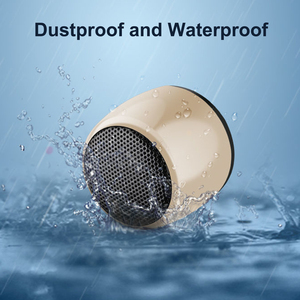 मिनी पोर्टेबल बीटी वाटरप्रूफ वायरलेस स्टीरियो जोर से मोबाइल फोन के लिए और बाहर की बैटरी संचालित - Product Image 3