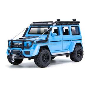 1:24 light sound fuoristrada veicolo giocattolo Bens G550 Adventure diecast cars con verricello estensibile - Product Image 2