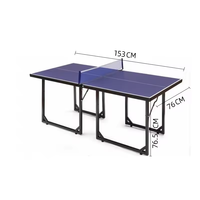 Offre Spéciale pli De taille moyenne de Ping-Pong-revêtement de sol/Portatif extérieur De Jeu de Ping-Pong Avec filet