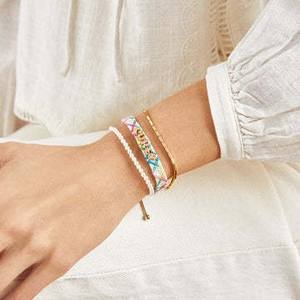 Ensemble de bracelet <span class=keywords><strong>d</strong></span>'amitié avec <span class=keywords><strong>lettre</strong></span> initiale personnalisable DIY tressé élégant-Cadeau de bijoux en cordon fait main <span class=keywords><strong>pour</strong></span> les meilleurs amis - Product Image 4