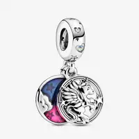 Fit Charms bilezik yeni tasarım 925 ayar gümüş sihirli Unicorn boncuk kolye uçları takı yapımı için
