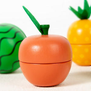 Juguete de simulación de rol para niños, juego de corte de frutas de madera, entrenamiento de habilidades manipulativas para jardín de infantes, juguete educativo de madera para niños - Product Image 3
