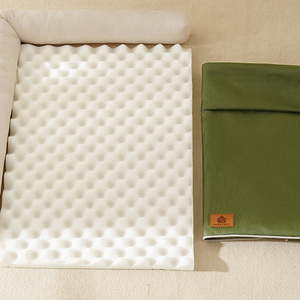 <strong>Waterproof</strong> Winter Solid Fashion Square Sofa <strong>Dog</strong> <strong>Bed</strong> Washable <strong>Cover</strong> Lining Nonskid Bottom for Large <strong>Dogs</strong> Oxford Fabric - Product Image 3