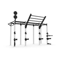 Equipo de Gimnasio Profesional de Diseño Personalizado de Fábrica, Plataforma de Entrenamiento Funcional Independiente para Cross Training y Dominadas