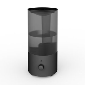 Humidificador de Vapor Frío de 1.8L con Tanque Transparente Negro para Habitaciones de Bebés, Dormitorios, Hogar y Rociador de Plantas - Product Image 5