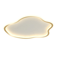 JYLIGHTING Lampu Led Kamar Tidur Simple Modern Putih Romantis Gadis Awan Gratis Lampu Fashion Indah Ins Lampu Langit-langit Panas