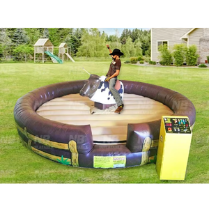 <b>Inflatable</b> Mechanical <b>Games</b> Bull Riding Machine for Party Commercial Crazy Ride Can Be Custom <b>Inflatable</b> Redeo Bull Mechanical B - Product Image 1