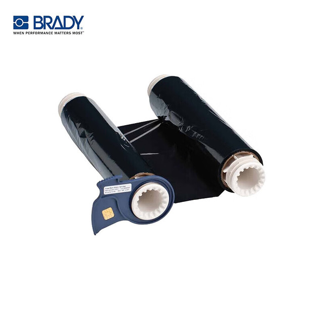 100% Compatible Brady Ribbon BBP85 Thermal Transfer Ribbon 110mm*74m for Label Printer