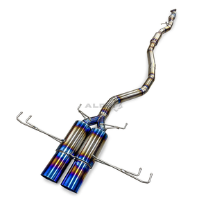 Système d'échappement Catback pour <span class=keywords><strong>Honda</strong></span> <span class=keywords><strong>Civic</strong></span> Type <span class=keywords><strong>R</strong></span> 2.0T <span class=keywords><strong>FK8</strong></span> 2017-2021, silencieux en alliage de titane, tuyaux d'échappement de voiture, amélioration du son - Product Image 4