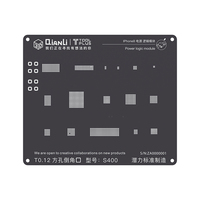 Pochoir 3D QianLi Trous noir pour iPhone, Android, reballing BGA et MSM 32 bits ARM