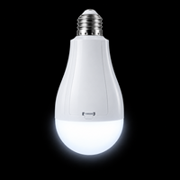 Großhandelspreis E27 LED-Glühbirne IP54 6500K Lithium-Batterie AC85-265V Superhell 20W Schraubsockel-Glühbirne für Camping-Notbeleuchtung