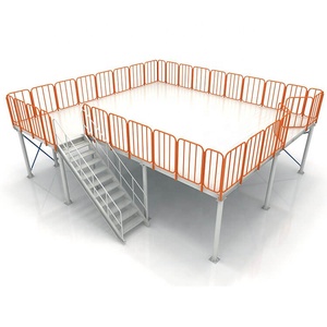 Plataforma de Almacenamiento <span class=keywords><strong>para</strong></span> Almacén, Plataforma de Acero Resistente de 350 kg, Plataforma de Entrepiso de Acero Q235 - Product Image 1