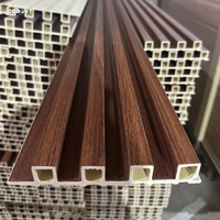 Harga bagus pabrik grosir Interior pelapis Panel dinding Pvc Panel bergalur pelapis Interior
