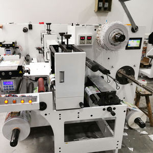 Automatische Hoge Snelheid Roterende Stansen Machine Kleine Dimensie Stansen Snijden Machine Met Servo Motor Aangedreven Voor Etiketten - Product Image 4