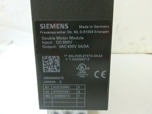 Module d'alimentation SIMODRIVE S12 6SL3120-2TE13-0AA3 neuf ou d'occasion, pièces détachées - Product Image 2