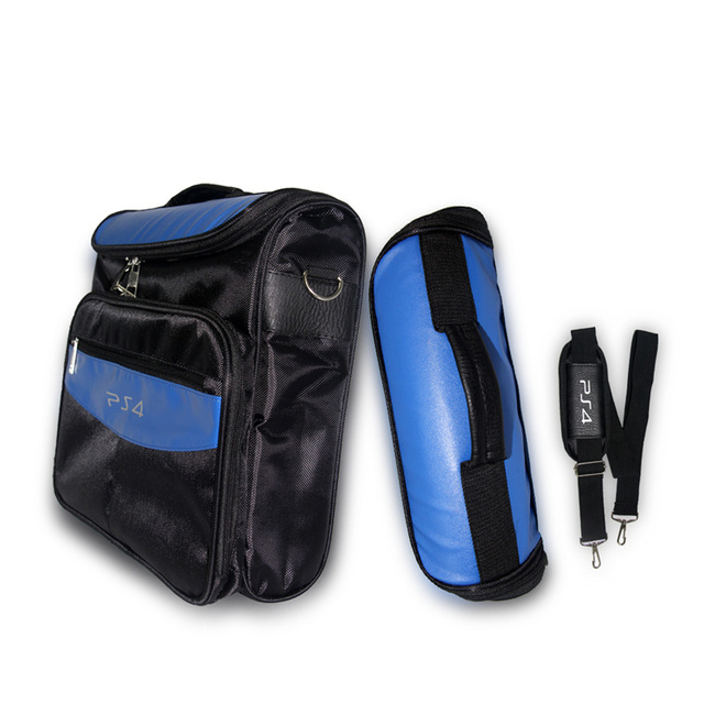 SYY High Quality Game Controller Carry Storage Big Bag for Slim Pro for 4 Portable Black Video Game Accessories