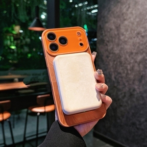 เคสโทรศัพท์แม่เหล็กแบบกระจกกล้องแท้ รุ่น Feather สำหรับ iPhone 17 16 15 14 Pro Max พร้อมกรอบเลนส์ลายไล่สีแบบเลเซอร์ - Product Image 3