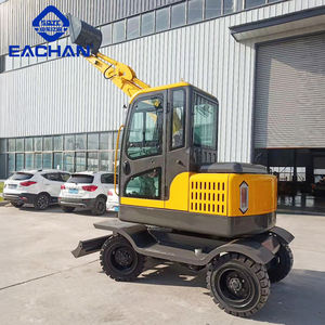 Cina nuova CE EPA 4 Ton escavatore Diesel per motori per costruzioni scavatrice per miniere minerali escavatore telescopico - Product Image 3