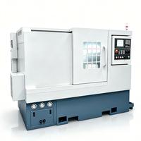 Torno CNC de Cama Inclinada HTW-600T, 12 Estaciones de Herramientas, 2500 rpm, Alta Precisión, para Piezas Metálicas y Ferretería Automotriz