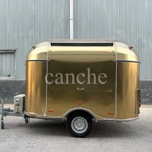 Carrito de Comida Móvil Personalizado de Acero Inoxidable para Venta Ambulante - Product Image 1
