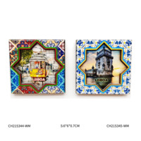 Aimant de réfrigérateur 3d MDF Souvenir Portugal cadeau touristique aimants créatifs maison et cuisine souvenirs aimant de réfrigérateur