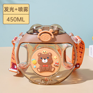 <span class=keywords><strong>2023</strong></span> nouveaux vaporisateurs de beignets en plastique recyclé de 500 ml avec buse et LED pour enfant, étudiant ou enfant - Product Image 6