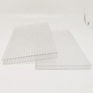 Đa tường <span class=keywords><strong>Polycarbonate</strong></span> rỗng giá tấm PC tấm mái nhà kính nhựa vật liệu xây dựng - Product Image 6