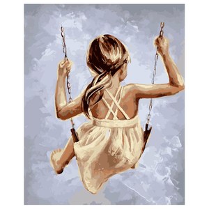Venta caliente personalizada DIY Girlhood pintura por números Kits <span class=keywords><strong>memoria</strong></span> infantil pintura al óleo cálida decoración del hogar - Product Image 6