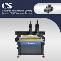 Router CNC 3D 1325 para Madera, con Cambiador Automático de Herramientas Neumático Multicabezal para Fabricación de Muebles