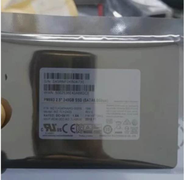 Enterprise Internal SSD for 240GB PM883 SATA III MZ7LH240HAHQ-00005 MZ-7LH2400 Data Server New
