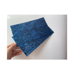 Commercio all'ingrosso ammorbidire blu madreperla conchiglia fogli di luce brillante processo di rivestimento per la decorazione della casa e mobili - Product Image 5