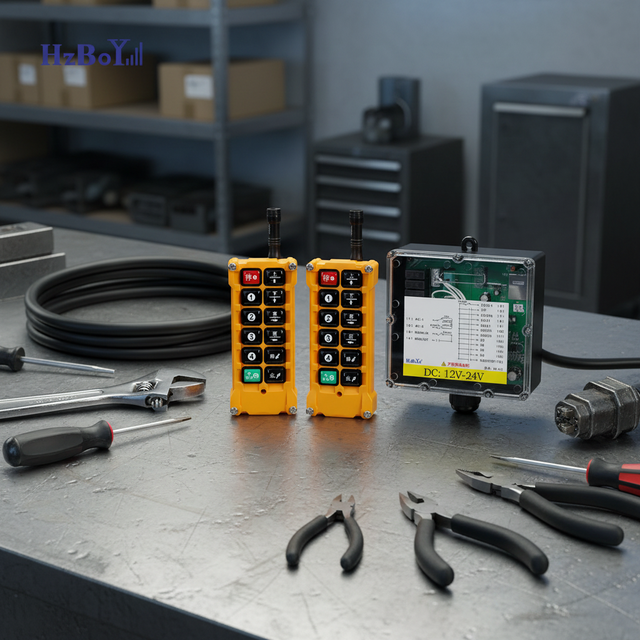 F23-BB 2 Transmitter 1 Receiver Manufacturers Direct Wireless Intelligent Industrial Radio Remote Control Crane