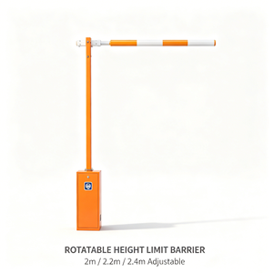 Barrière de stationnement sans balais <span class=keywords><strong>à</strong></span> courant continu WS <span class=keywords><strong>à</strong></span> hauteur réglable, barrière de circulation pour véhicules, contrôle d'accès - Product Image 2